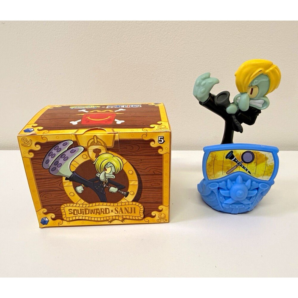 McDonald's Happy Meal Squidward x Sanji Action Figure w/ Box